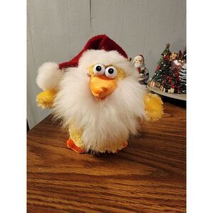 Vintage Dan Dee Animated‎ Singing Dancing Christmas Chicken "Chicken Dance" 8"